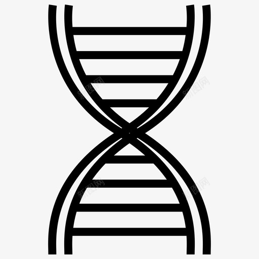 dna双螺旋生命图标svg_新图网 https://ixintu.com dna dna医学 医学 双螺旋 生命
