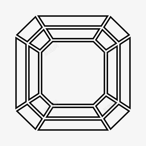光彩照人钻石宝石图标svg_新图网 https://ixintu.com 光彩照人 宝石 珠宝 钻石
