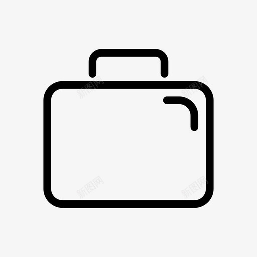 公文包包文书图标svg_新图网 https://ixintu.com 公文包 包 手提箱 教育 文书