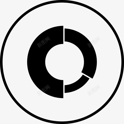 甜甜圈图分析图表图标svg_新图网 https://ixintu.com 信息图 信息图元素圆形实心 分析 图表 性能 甜甜圈图 饼图