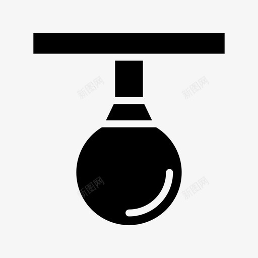 天花板灯泡想法灯图标svg_新图网 https://ixintu.com 天花板灯泡 想法 灯 灯泡 灯泡第五卷