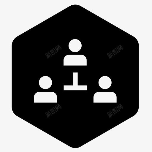 管理层商务人员同事图标svg_新图网 https://ixintu.com 关系 同事 商务人员 徽章 等级 管理层