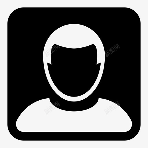 用户头像人图标svg_新图网 https://ixintu.com 个人资料 人 人物矢量图标 头像 工作者 用户