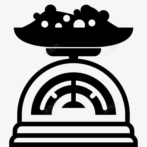 水果厨房秤烘焙配料图标svg_新图网 https://ixintu.com 厨房秤 水果厨房秤 烘焙 美味烘焙 配料 重量