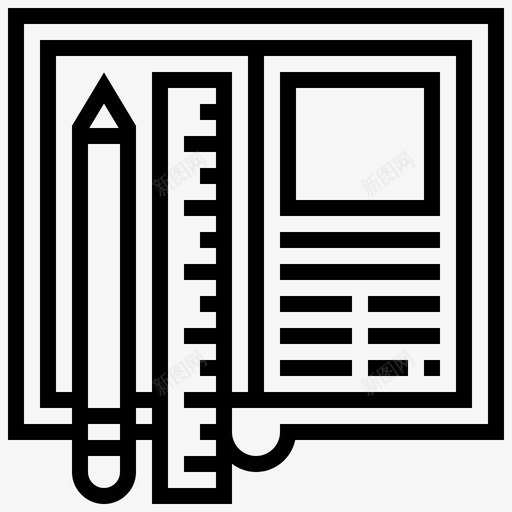 教育书籍知识图标svg_新图网 https://ixintu.com 书籍 学习 学校 教育 知识