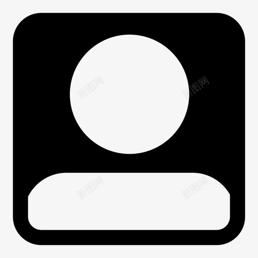 用户头像人图标svg_新图网 https://ixintu.com 人 人矢量图标 头像 工作者 用户 管理 配置文件