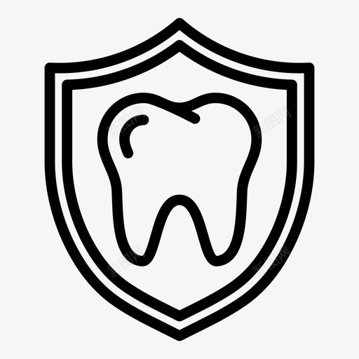 牙齿保护牙齿牙医图标svg_新图网 https://ixintu.com 口腔医学 牙医 牙齿 牙齿保护 牙齿健康