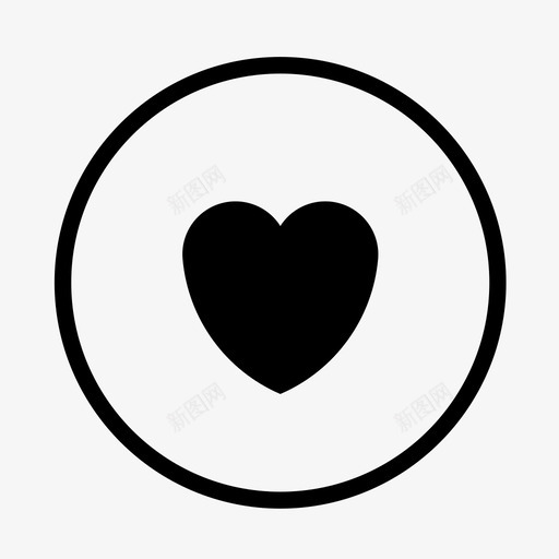 情人节最爱图标svg_新图网 https://ixintu.com 情人节 最爱