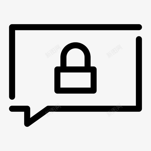 安全消息关闭消息锁定消息图标svg_新图网 https://ixintu.com 关闭消息 安全消息 接口间隙 私有消息 锁定消息