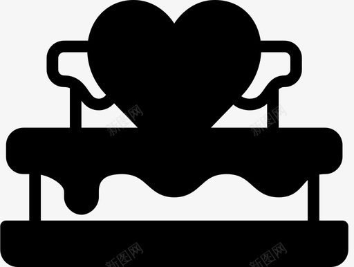 蛋糕生活方式爱情图标svg_新图网 https://ixintu.com smashicons浪漫生活方式2固体 浪漫 爱情 生活方式 蛋糕