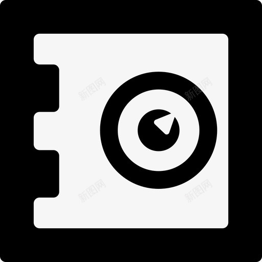保险箱安全管理用户界面图标svg_新图网 https://ixintu.com 保险箱 安全 管理用户界面