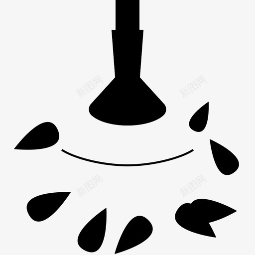 用树叶耙秋天花园图标svg_新图网 https://ixintu.com 园艺 用树叶耙 秋天 美味的花园工具 花园