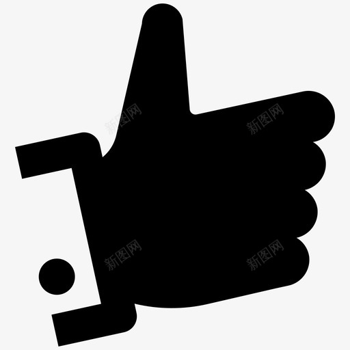 喜欢竖起大拇指商务坚实第18卷图标svg_新图网 https://ixintu.com 商务坚实第18卷 喜欢 竖起大拇指