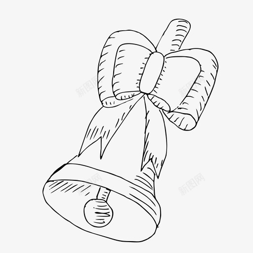 手铃手绘戒指图标svg_新图网 https://ixintu.com 我的妻子收藏 戒指 戒指素描 手绘 手铃 素描 铃声