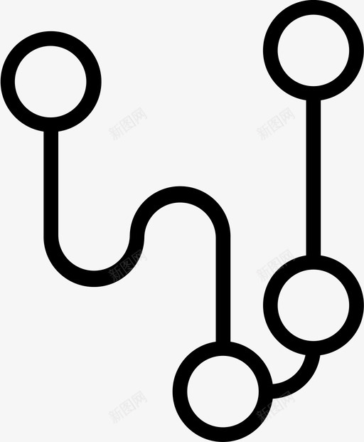电路板元件导线图标svg_新图网 https://ixintu.com 元件 导线 电子 电路板