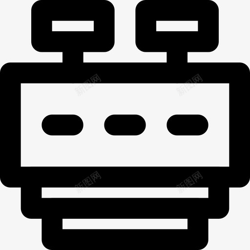 命令面板工厂行业图标svg_新图网 https://ixintu.com smashicons行业md大纲 命令面板 工厂 生产 行业