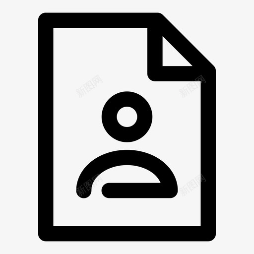 简历申请过去的照片图标svg_新图网 https://ixintu.com 业务差距脂肪 申请 简介 简历 过去的照片
