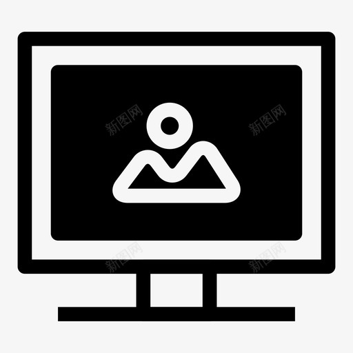 监视器图像监视器标志符号图标svg_新图网 https://ixintu.com 监视器图像 监视器标志符号