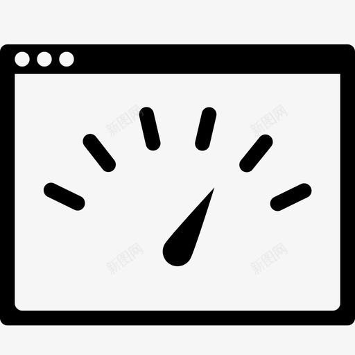 页面速度浏览器平面图标svg_新图网 https://ixintu.com 平面 搜索引擎优化 搜索引擎优化营销 浏览器 网络 页面速度