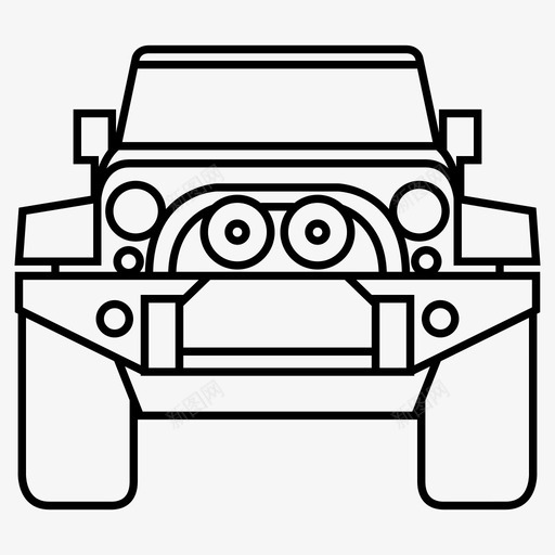 jk汽车吉普车图标svg_新图网 https://ixintu.com jk jk系列 吉普车 汽车 车辆