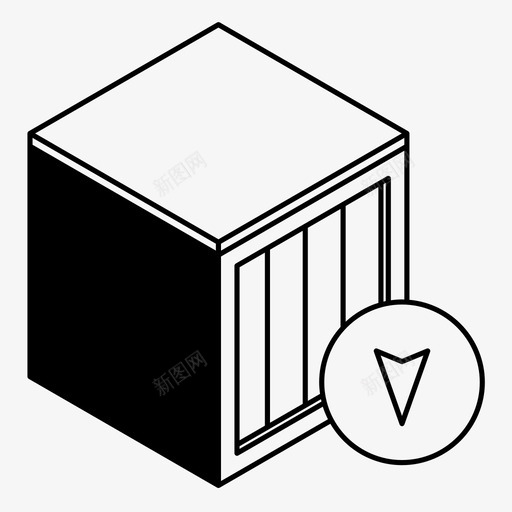 装运箱交货导航图标svg_新图网 https://ixintu.com 交货 导航 箱 装运 装运箱 跟踪 跟踪订单