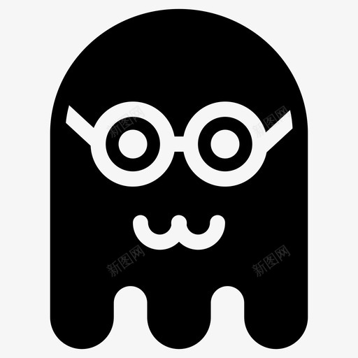 鬼表情猫嘴表情图标svg_新图网 https://ixintu.com 极客 猫嘴 表情 鬼表情