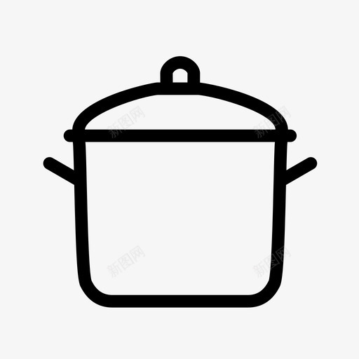 炊具厨房汤图标svg_新图网 https://ixintu.com 厨房 家俱 汤 炊具