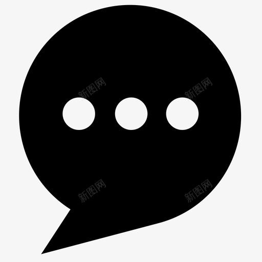 交谈交流小组讨论图标svg_新图网 https://ixintu.com 交流 交谈 小组讨论 用户交谈 语音泡泡 谈话泡泡