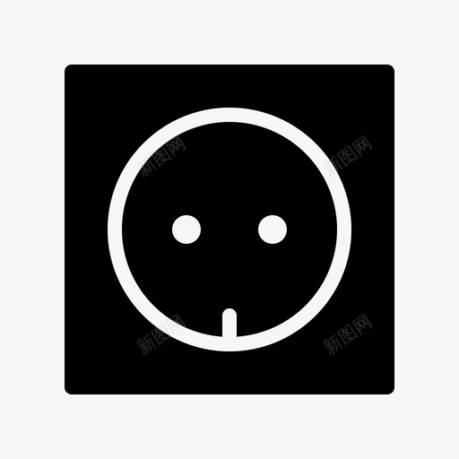 墙塞能量力量图标svg_新图网 https://ixintu.com 力量 墙塞 能量