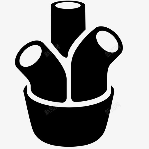光缆连接线缆图标svg_新图网 https://ixintu.com 光缆 局域网 管 线缆 连接