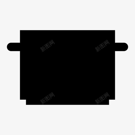 炖锅炊具厨房图标svg_新图网 https://ixintu.com 厨房 厨房和食物 平底锅 汤锅 炊具 炖锅