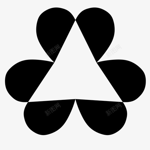 三叶草自然圣帕特里克图标svg_新图网 https://ixintu.com 三叶草 圣帕特里克 圣帕特里克日 自然