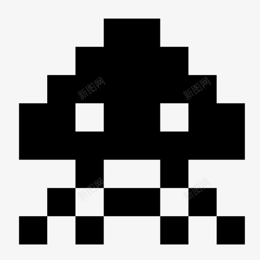 外星人虫子乐趣图标svg_新图网 https://ixintu.com 乐趣 外星人 太空入侵者 游戏 电子游戏 虫子
