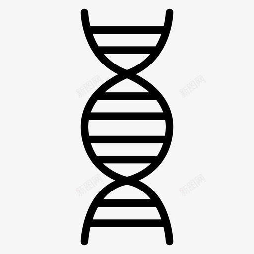 dna双螺旋生命图标svg_新图网 https://ixintu.com dna dna医学 医学 双螺旋 生命
