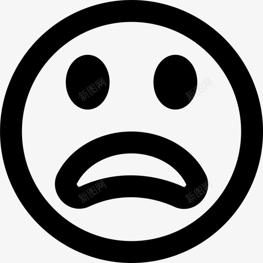 困惑表情漂亮图标表情2md大纲svg_新图网 https://ixintu.com 困惑 漂亮图标表情2md大纲 表情