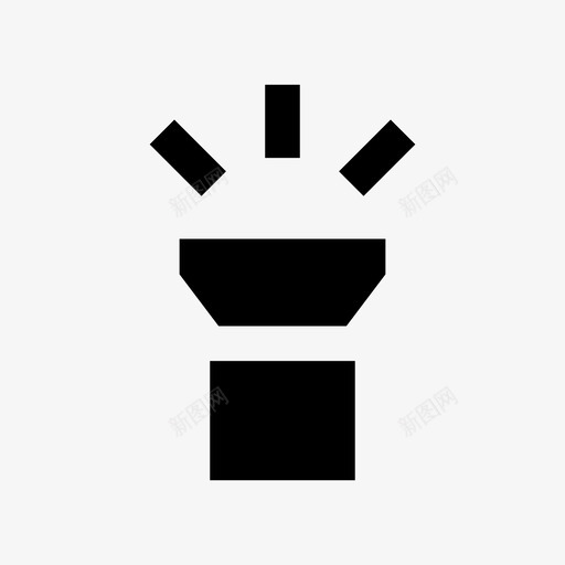 手电筒灯光ui和箭头图标集svg_新图网 https://ixintu.com ui和箭头图标集 手电筒 灯光