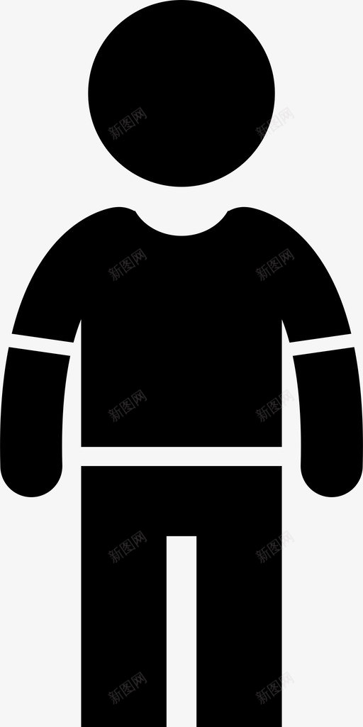 孩子男孩幼儿图标svg_新图网 https://ixintu.com 孩子 年轻人 幼儿 男孩