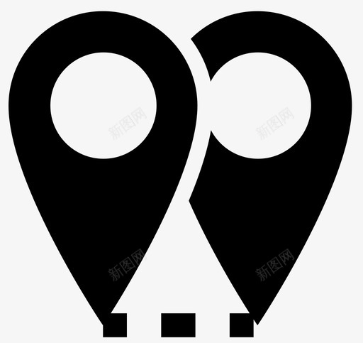 路线方向行程图标svg_新图网 https://ixintu.com 方向 概念位置 行程 路径 路线 路线图