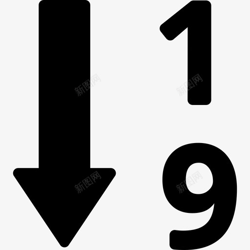 数字升序排序接口管理用户界面图标svg_新图网 https://ixintu.com 接口 数字升序排序 管理用户界面