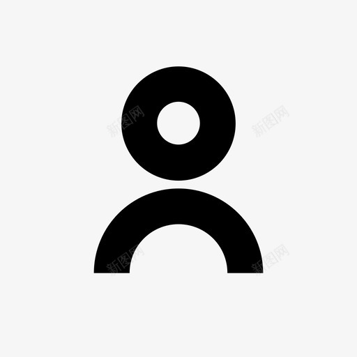 用户联系人人图标svg_新图网 https://ixintu.com 人 公众 用户 联系人
