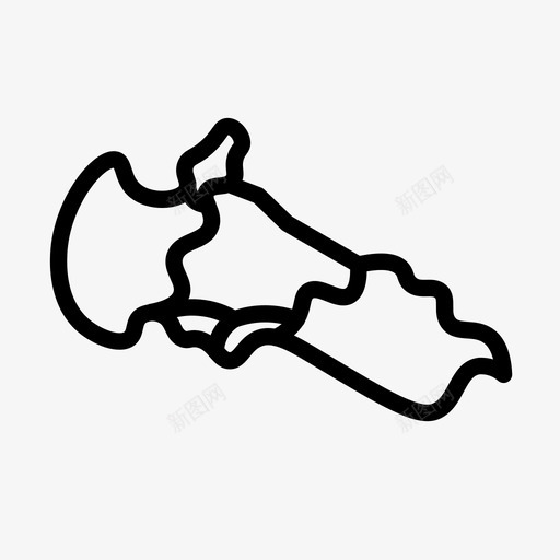 坎帕内尔面条意大利面图标svg_新图网 https://ixintu.com 坎帕内尔 意大利面 意大利面系列 面条