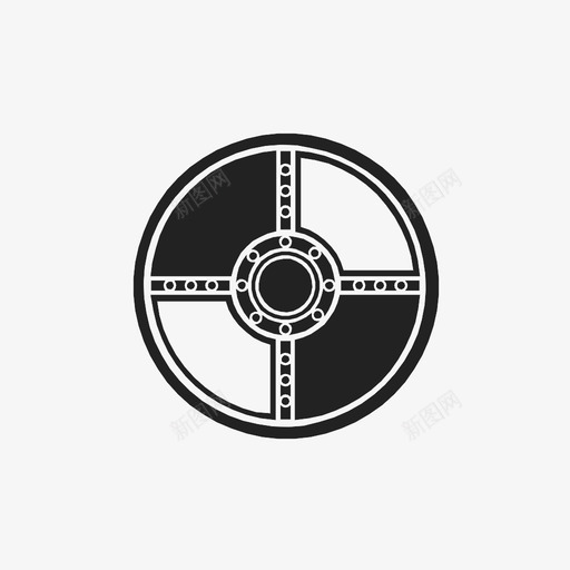 盾牌防御武器图标svg_新图网 https://ixintu.com 武器 盾牌 防御
