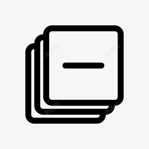 移除层删除层删除堆栈图标svg_新图网 https://ixintu.com 删除堆栈 删除层 移除堆栈 移除层