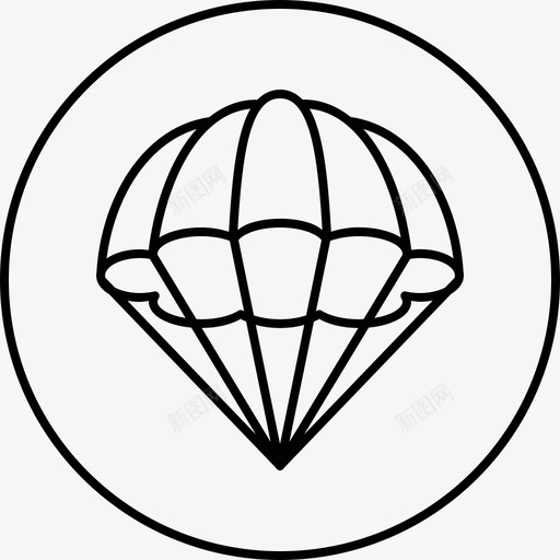 气球空气飞机图标svg_新图网 https://ixintu.com 冒险第3部分 气球 热 空气 飞机