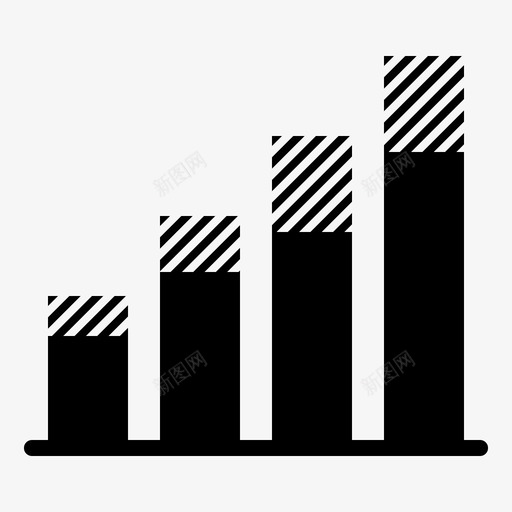 图形图表列图标svg_新图网 https://ixintu.com 信息图 信息图元素实线 列 图形 图表 阴影