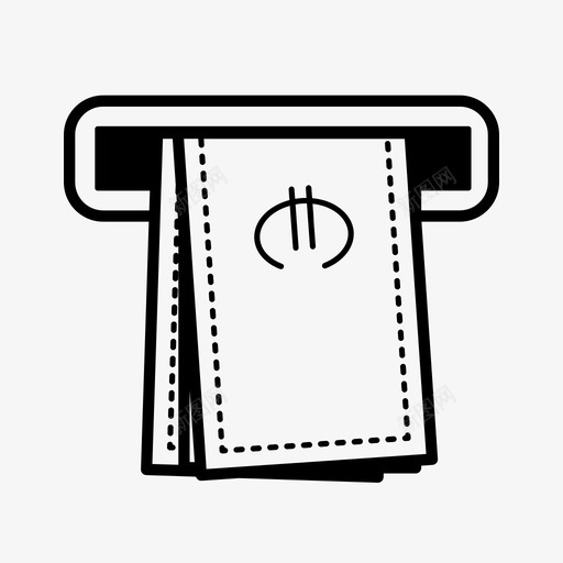 取款欧元自动取款机钱图标svg_新图网 https://ixintu.com 取款欧元 自动取款机 金融 钱
