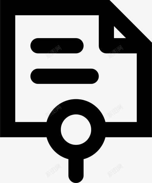 搜索文件商业财务图标svg_新图网 https://ixintu.com smashicons营销md大纲 商业 搜索文件 营销 财务