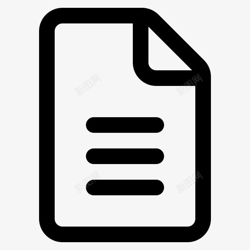 文本文档文件行图标svg_新图网 https://ixintu.com yumminky文件20基本 列表 文件 文本文档 行