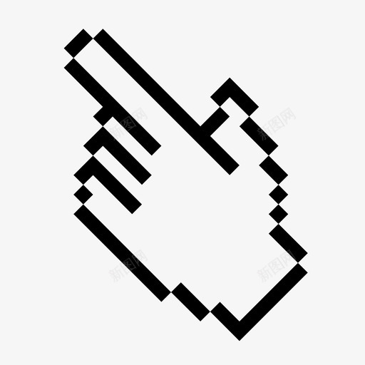 指针光标方向图标svg_新图网 https://ixintu.com 光标 手 指针 方向 选择 鼠标