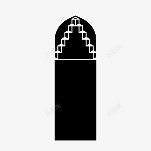 伊斯兰图案清真寺斋月图标svg_新图网 https://ixintu.com 伊斯兰图案 图案 斋月 清真寺 窗户